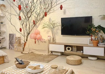 Những cách thiết kế nội thất nhà đón Tết ít tốn kém nhất