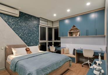 Cải tạo căn hộ cao cấp cũ có 3 phòng ngủ thành không gian sống hiện đại cho chủ nhà cá tính