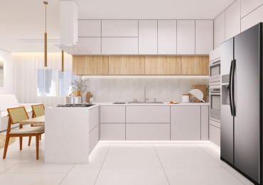 Nên bố trí diện tích phòng bếp bao nhiêu là hợp lý?