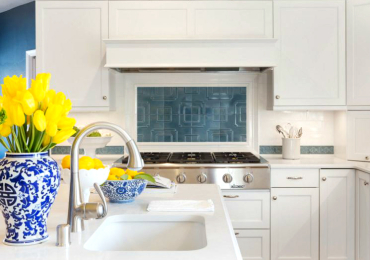 Ngày Xuân, trang trí hoa cho bếp