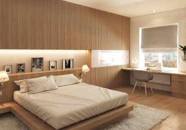 Những ý tưởng thiết kế tường bằng gỗ cho phòng ngủ thêm hấp dẫn