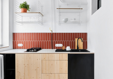 Căn hộ dưới 40m2 với trang trí sắc nét, tinh tế